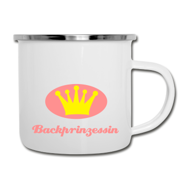 Backen Emaille Tasse - Backen - Backprinzessin