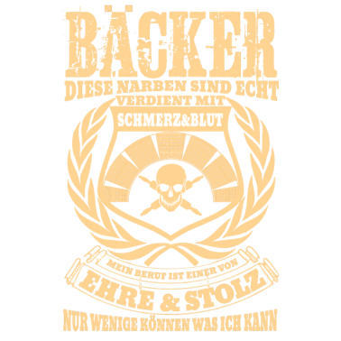Motiv Ich bin stolzer Bäcker