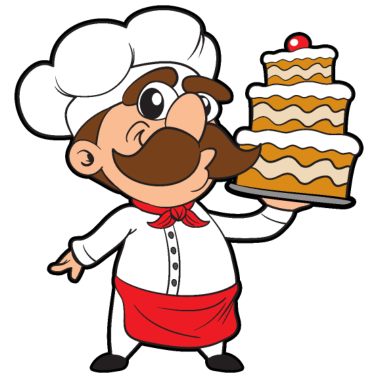 Motiv Kuchen Bäcker Bäckerei Backen