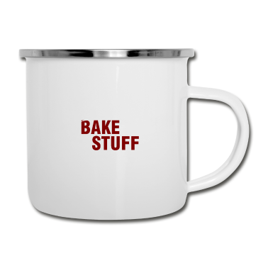 Backen Emaille Tasse - Backen - baking