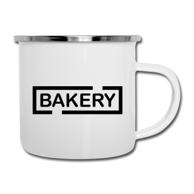 Backen Emaille Tasse - Backen Baking