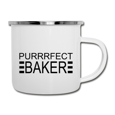 Backen Emaille Tasse - Backen Baking