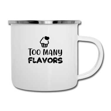 Backen Emaille Tasse - Cupcakes Backen Konditor Bäcker