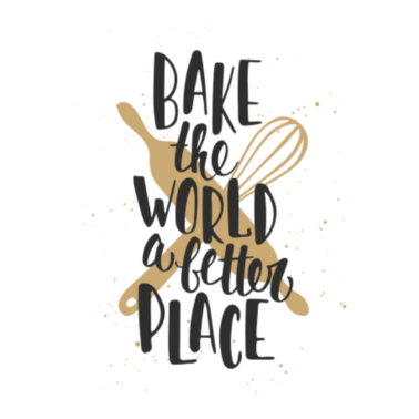 Motiv backe die Welt