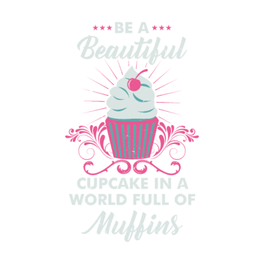 Motiv Cupcake Muffin Bäcker Backen Motivation Geschenk