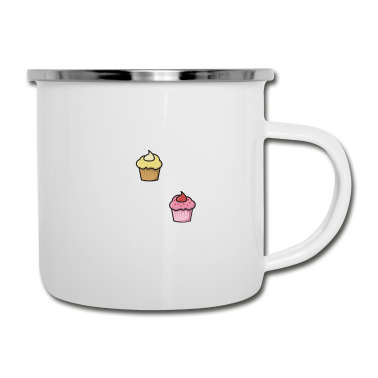 Backen Emaille Tasse - Ich backe den Kuchen backen Törtchen Geschenk idee