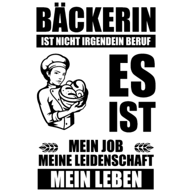 Motiv Bäcker Backen Mein Beruf Bäckermeister Geschenk
