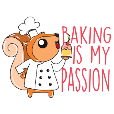 Motiv Backen Eichhörnchen