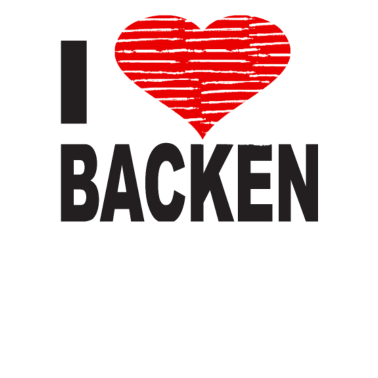 Motiv Ich Liebe Backen T-Shirt Bester Bäcker der Welt