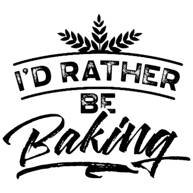 Motiv Ich Würde Lieber Backen Bäcker Gebäck Bäckerei