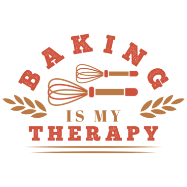 Motiv Backen ist meine Therapie