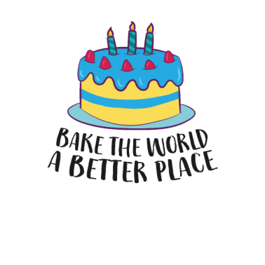 Motiv Backen Sie die Welt ein bisschen besser Bäcker