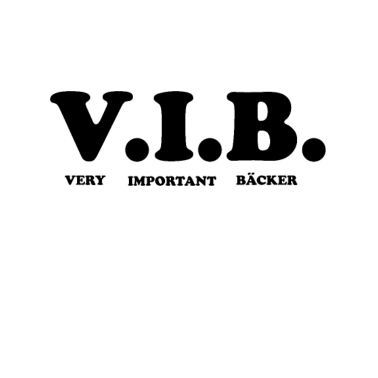 Motiv Very important Bäcker backen Geschenkidee