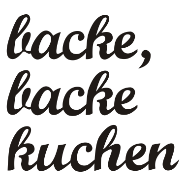 Motiv backe, backe kuchen
