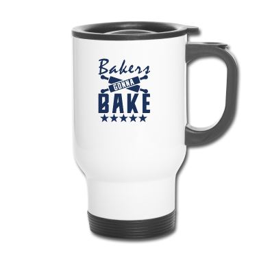 Backen Thermobecher - Backen Baking Bäcker Bäckerei Kuchen backen