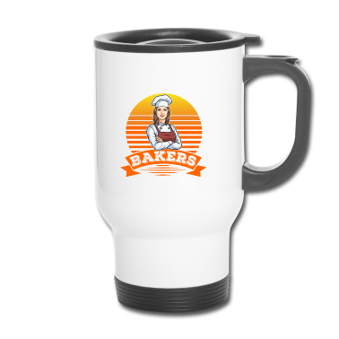 Backen Thermobecher - Bäcker Backen Bäckerei Geschenk
