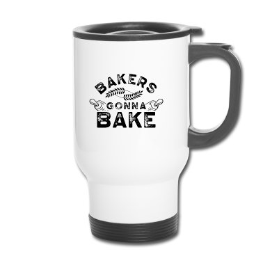 Backen Thermobecher - Bäcker werden backen Bäckerei Bäckerin Gebäck