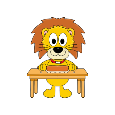 Motiv Löwe - Backen - Bäcker - Geschenke - Comic