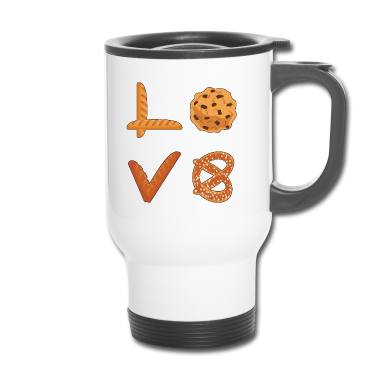 Backen Thermobecher - Backen Beruf Bäcker Bäckerin Geschenkidee