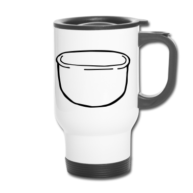 Backen Thermobecher - Schüssel, Teigschüssel, backen, Bäcker