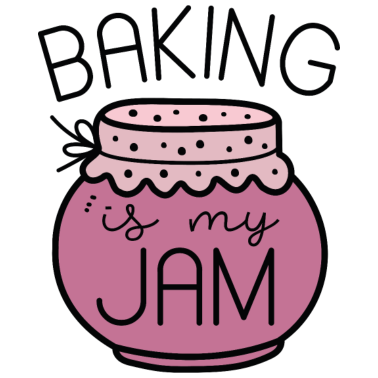 Motiv Backen ist meine Marmelade