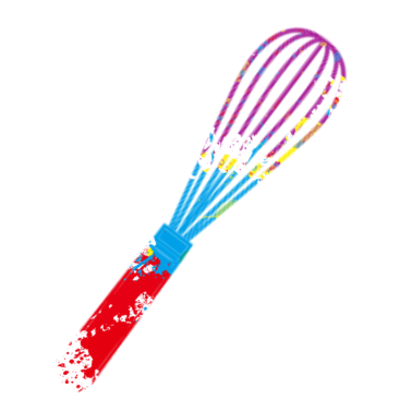 Motiv Backen Schneebesen