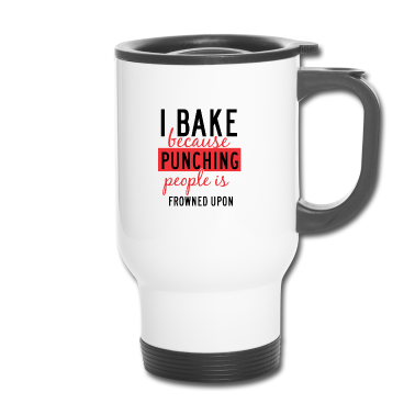 Backen Thermobecher - Lustig backe