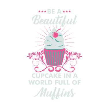 Motiv Cupcake Muffin Bäcker Backen Motivation Geschenk