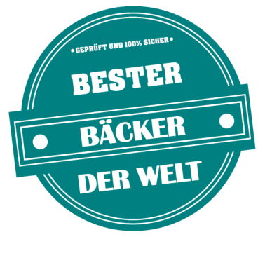 Motiv Bester Bäcker der Welt. Geschenk für Bäcker