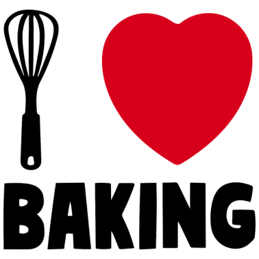 Motiv I love Baking Bäcker Motto Backen
