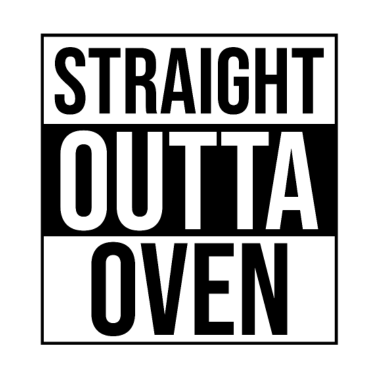 Motiv Backen aus dem Ofen Bäcker Geschenk idee Bäckerin