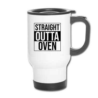 Backen Thermobecher - Backen aus dem Ofen Bäcker Geschenk idee Bäckerin