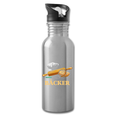 Backen Trinkflasche - Bäcker