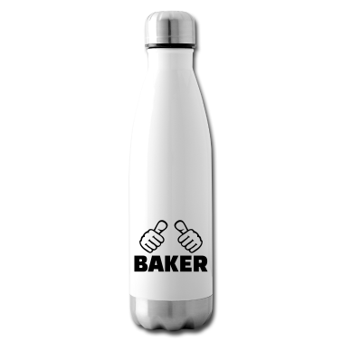 Backen Trinkflasche - Bäcker