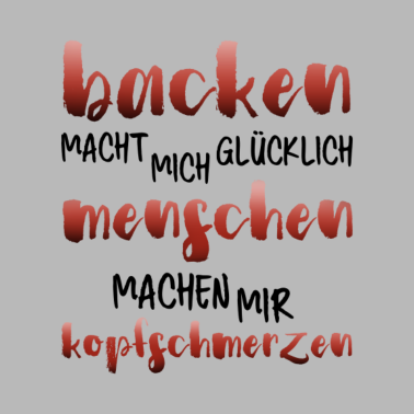 Motiv Backen Bäcker Bächerei Konditor