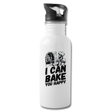 Backen Trinkflasche - Bäcker Bäckerei Backwaren Backen