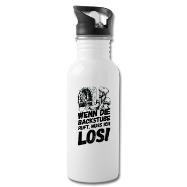 Backen Trinkflasche - Bäcker Bäckerei Backwaren Backen