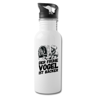 Backen Trinkflasche - Bäcker Bäckerei Backwaren Backen