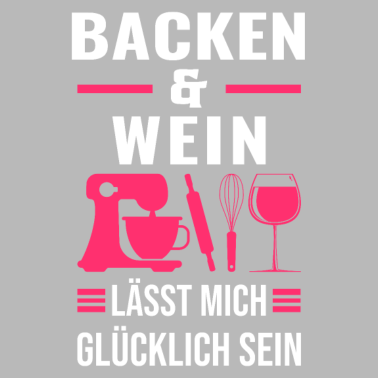 Motiv Backen Bäcker Wein Geschenk