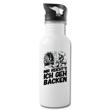 Backen Trinkflasche - Bäcker Bäckerei Backwaren Backen