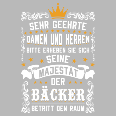 Motiv Majestät der Bäcker betritt den Raum Backen Bäcker