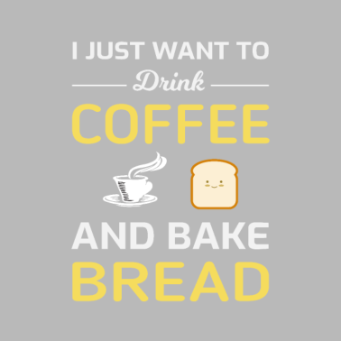 Motiv Kaffee Brot backen Backen Bäcker Lustiges Geschenk