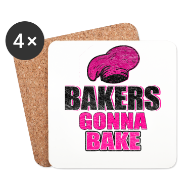 Backen Untersetzer - Bäcker Backen