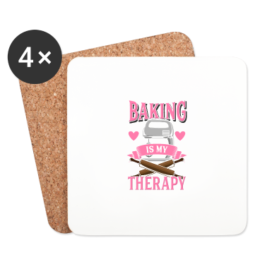 Backen Untersetzer - Backen Bäcker