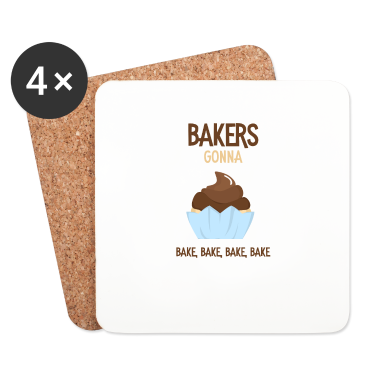 Backen Untersetzer - Bäcker