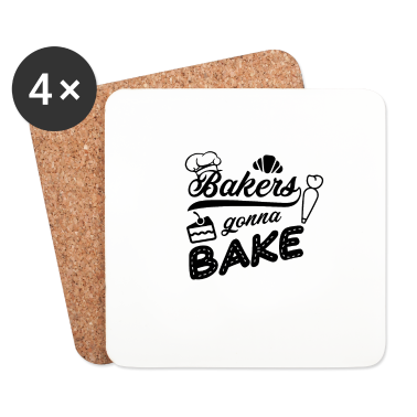 Backen Untersetzer - Bäcker Konditor werden Backen