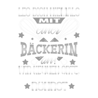 Motiv Backen Bäcker Beckerin
