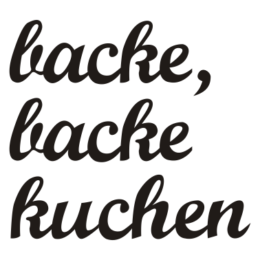 Motiv backe, backe kuchen