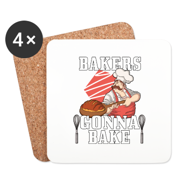 Backen Untersetzer - Backen Backen Bäcker Kekse Kuchen
