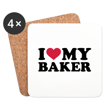 Backen Untersetzer - Bäcker